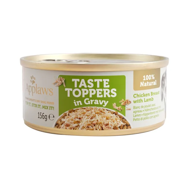 APPLAWS  Taste Topper Kuřecí prso a jehněčí v omáčce 156 g