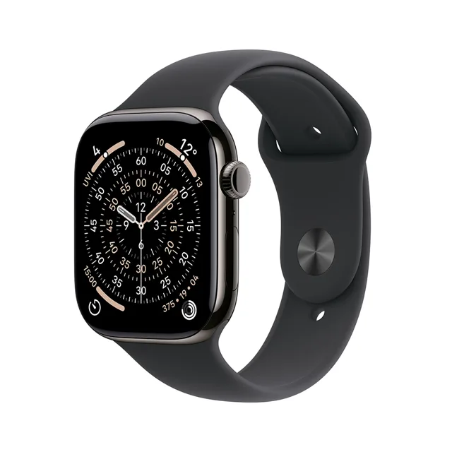 Apple Watch S11 Cell 46mm S.Tit, Black SB, M/L chytré hodinky