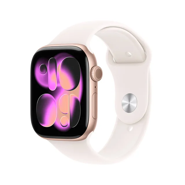 Apple Watch Series 11 46mm R.Gold, L.Blush SB, M/L chytré hodinky