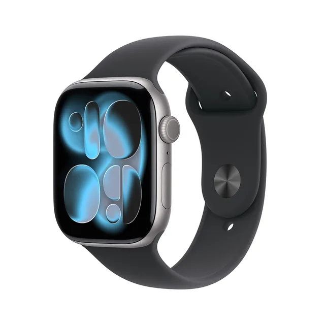 Apple Watch Series 11 46mm S.Grey, Black SB, S/M chytré hodinky
