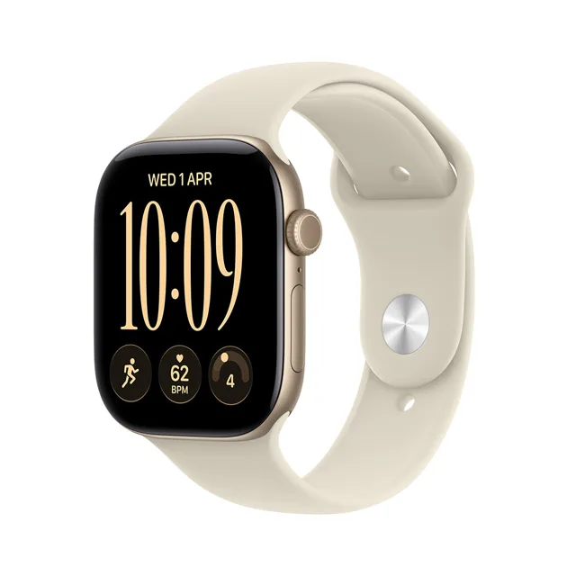 Apple Watch Series 12 46mm L.Gold, Sand SB, M/L chytré hodinky