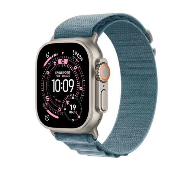 Apple Watch Ultra3 49 mm alpský řemínek S chytré hodinky