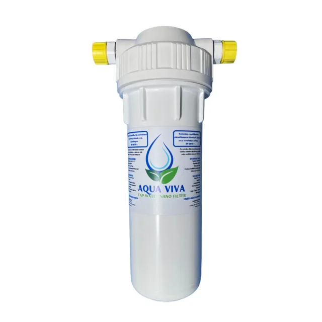 Aqua Viva nano filtr kohoutkové vody v instalační sadě s hadičkami