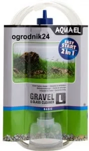 AQUAEL Filtrační hadička s odkalovačem a čistič skel L 330Mm