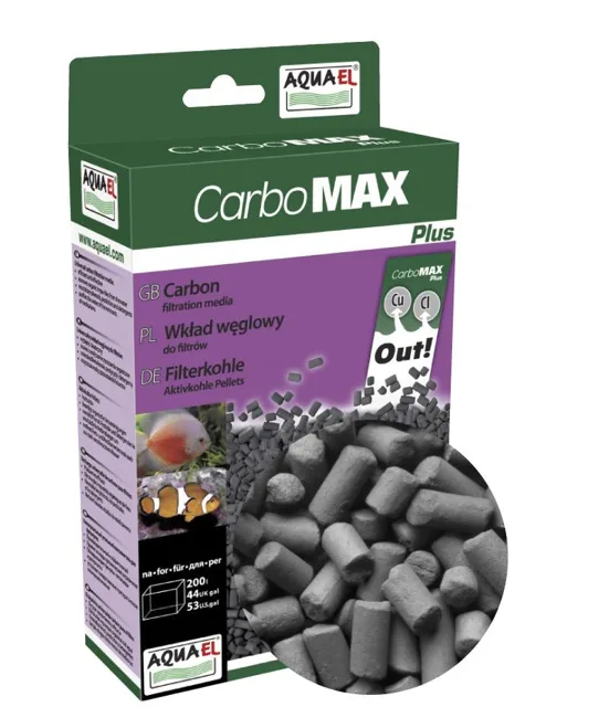 AQUAEL Filtrační Molitan Carbomax plus 1l (n)