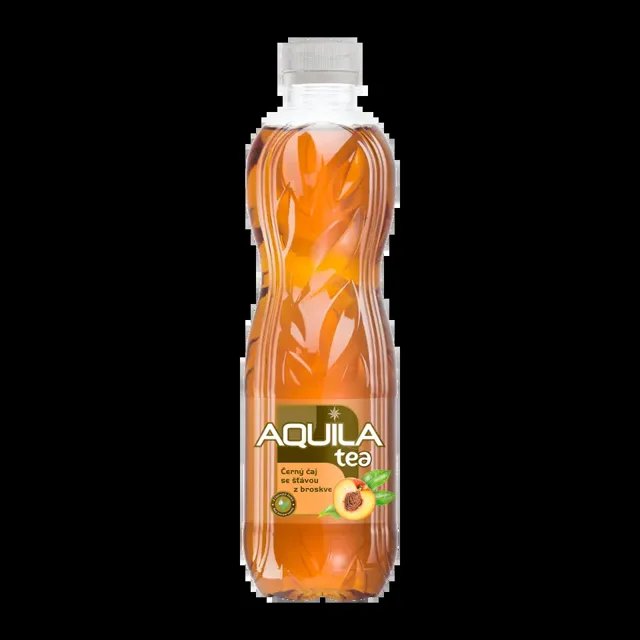 Aquila Černý čaj se šťávou z broskve 500 ml