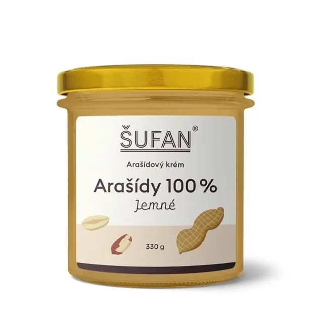 Arašídové máslo jemné 330g