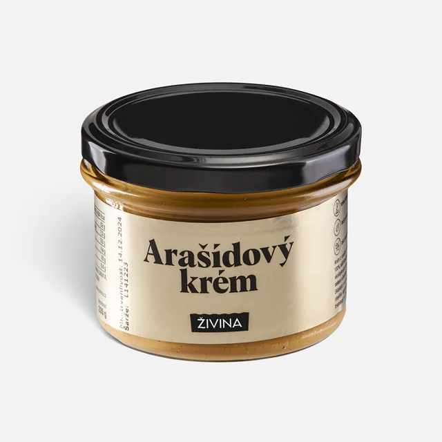 Arašídový krém 200 g  100% čistý krém