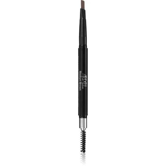 Ardell Brows mechanická tužka na obočí s kartáčkem 2 v 1 odstín Medium Brown 0.2 g
