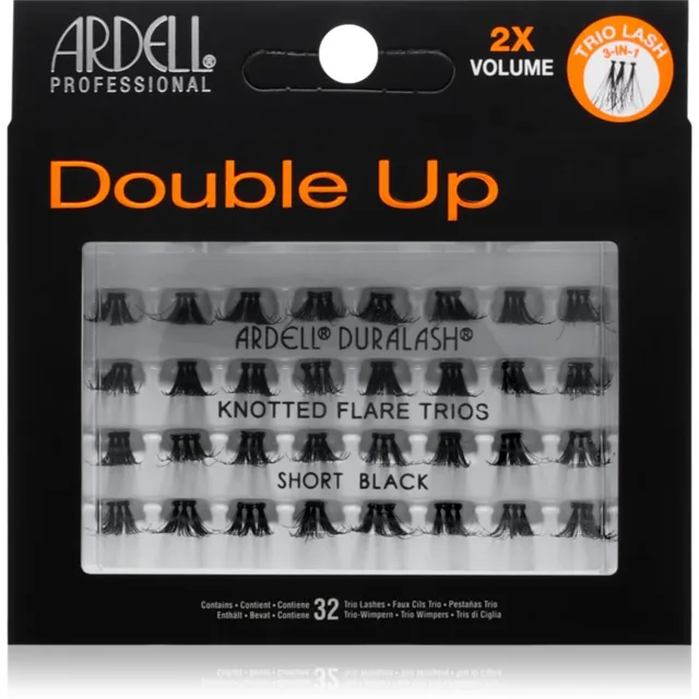 Ardell Double Up Trios 2xVolume trsové nalepovací řasy 32 ks