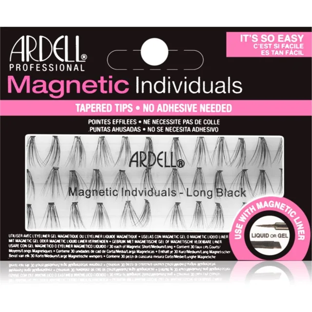 Ardell Magnetic Individuals umělé řasy Long Black 30 ks