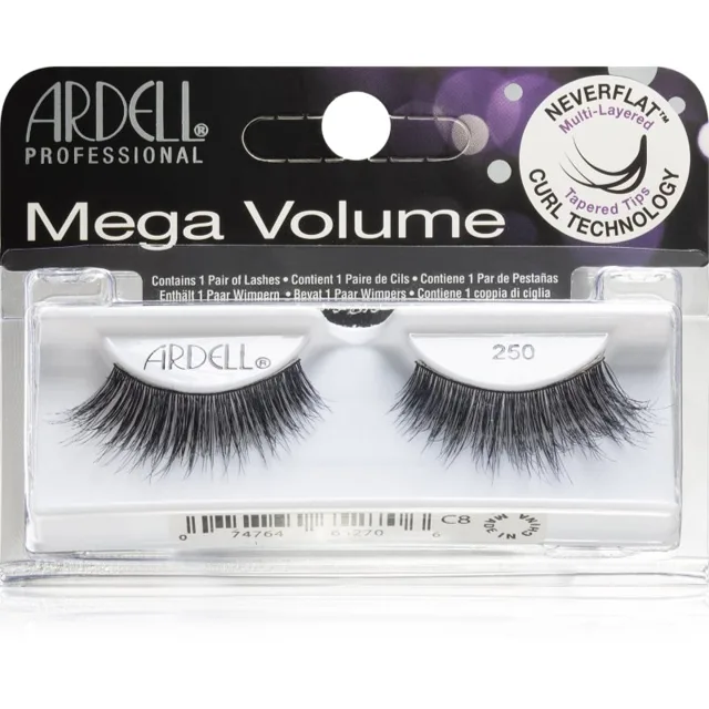 Ardell Mega Volume nalepovací řasy typ 250 1 ks