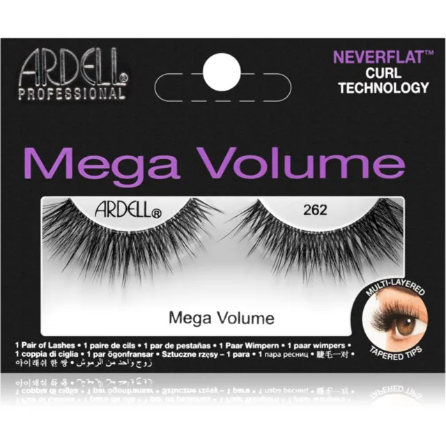 Ardell Mega Volume nalepovací řasy typ 262 1 ks