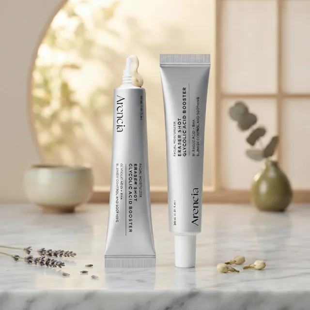 ARENCIA -  Eraser Shot Glycolic Acid Booster - Exfoliační booster s kyselinou glykolovou - 30 ml