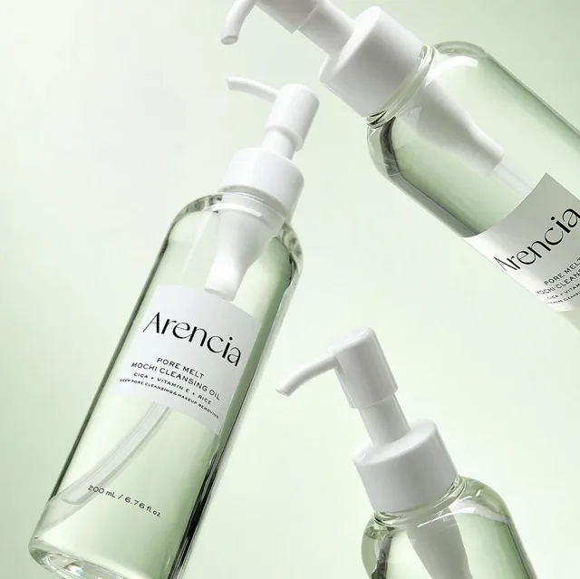 ARENCIA -  Pore Melt Mochi Cleansing Oil - Čisticí olej na póry s mochi - 200 ml