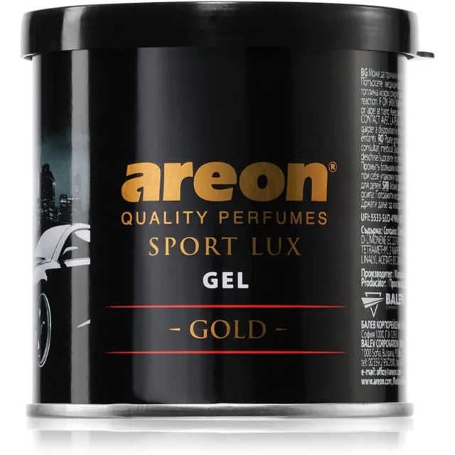 Areon Gel Sport Lux vůně do auta a domácnosti 80 g