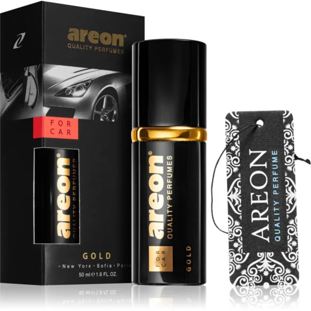 Areon Parfume Gold osvěžovač vzduchu do auta 50 ml