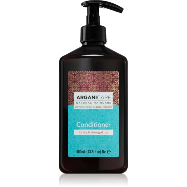 Arganicare Argan Oil & Shea Butter Conditioner kondicionér pro suché a poškozené vlasy 400 ml