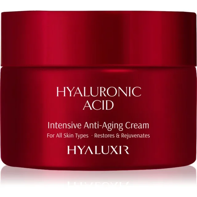 Arganicare Hyaluxir Intensive Anti Aging Cream krém proti stárnutí s kyselinou hyaluronovou 50 ml