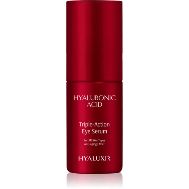 Arganicare Hyaluxir Triple Action Eye Serum sérum proti vráskám očního okolí 30 ml