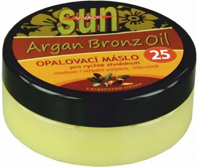 Arganové opalovací máslo OF25 200ml
