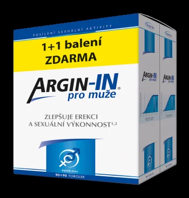 Argin-IN pro muže tob.90 + Argin-IN tob.90 zdarma