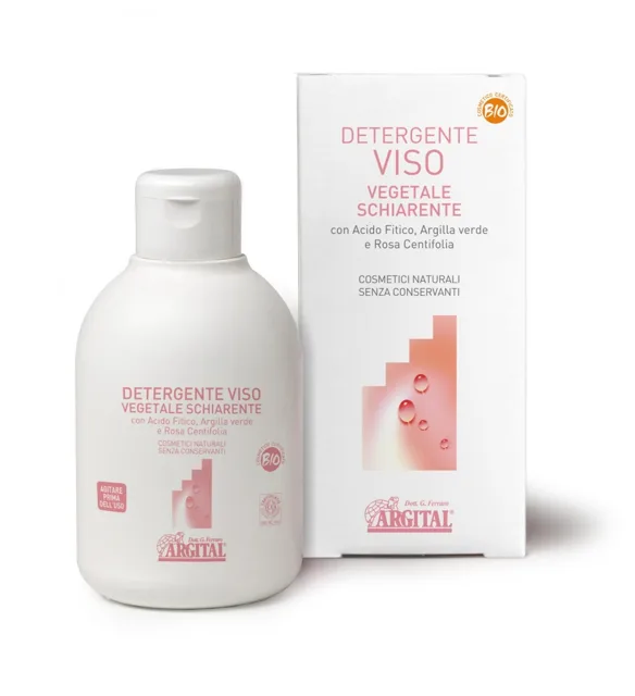 Argital Rostlinný mycí a zesvětlující gel na obličej 250 ml