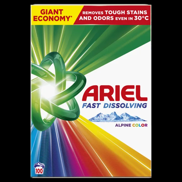 ARIEL Color Prací prášek Box 100 praní 5,5 kg