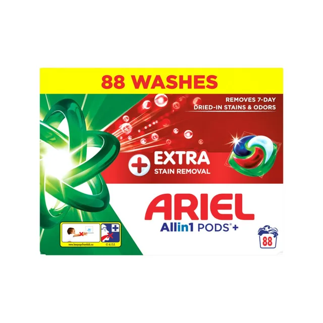 Ariel Extra Clean Allin1 kapsle na praní 88 ks