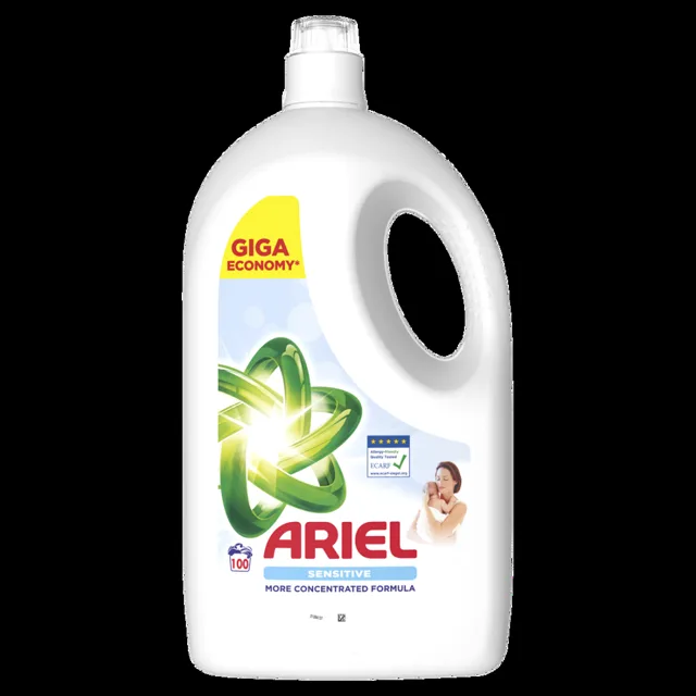 ARIEL Sensitive Tekutý prací gel 100 praní 4,5 l