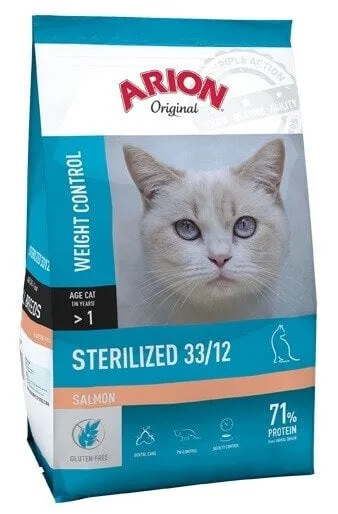 ARION Original Cat Sterilized Salmon 2 kg