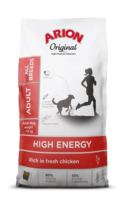 ARION Original High Energy Adult All Breeds Chicken Rice 12 kg