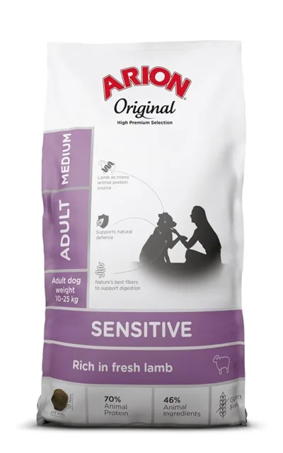 ARION Original Sensitive Adult Medium Lamb Rice 2 kg