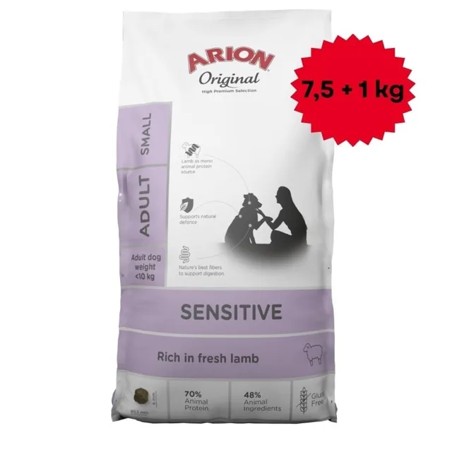 ARION Original Sensitive Small 7,5+1 kg pro psy malých plemen s citlivým zažíváním
