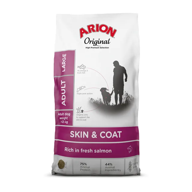 Arion Original Skin & Coat Large Breed losos - 12 kg