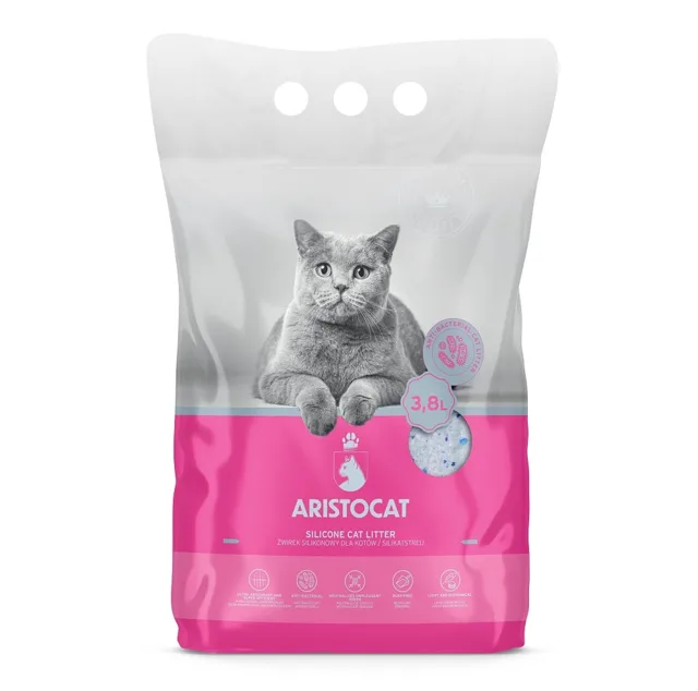 ARISTOCAT Kočkolit silikonový 3.8 L bez zápachu