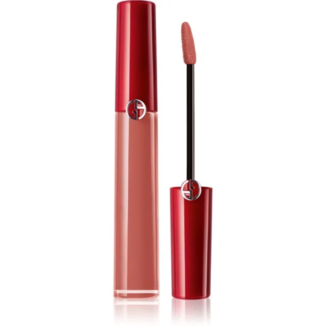 Armani Lip Maestro Liquid Lipstick dlouhotrvající tekutá rtěnka odstín 214 Peachy Brown 6.5 ml