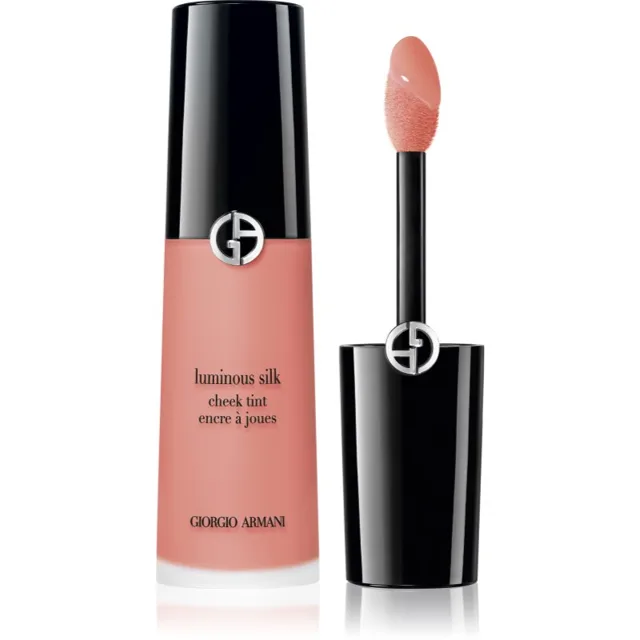 Armani Luminous Silk Cheek Tint tekutá tvářenka odstín 50.5 Rosy Peach 12 ml
