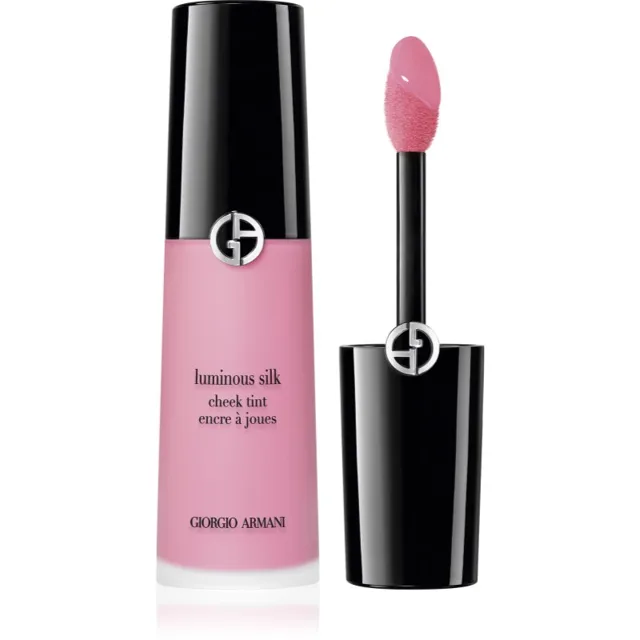 Armani Luminous Silk Cheek Tint tekutá tvářenka odstín 53 Bold Pink 12 ml