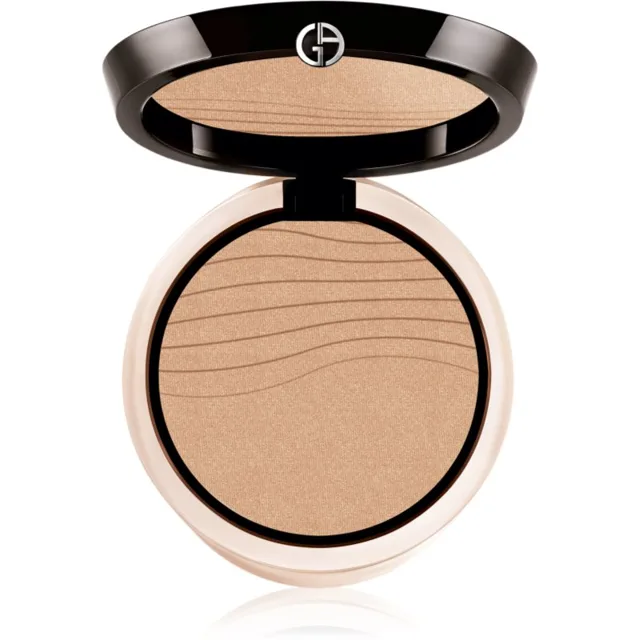Armani Luminous Silk Glow Fusion Face Powder rozjasňující kompaktní pudr odstín 4 3.5 g