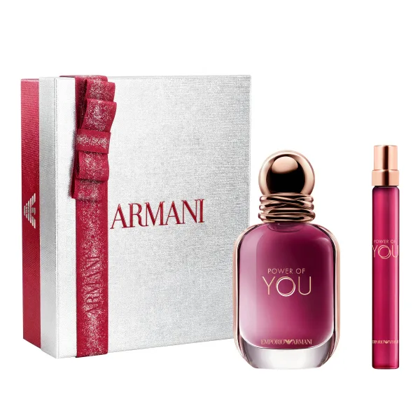 Armani Power of You  dárkový set (parfémová voda 30 ml + cestovní velikost 10 ml) 1 ks