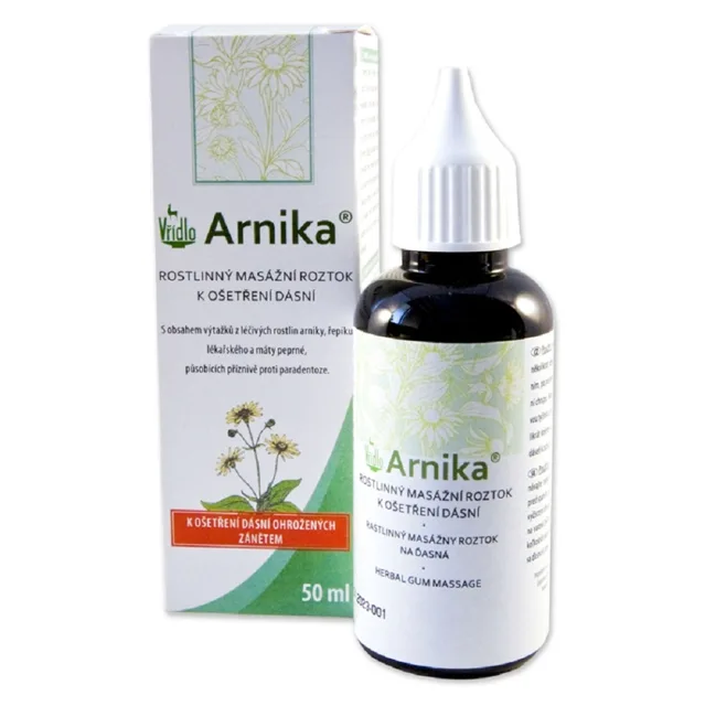 ARNIKA Masážní roztok na dásně 50 ml