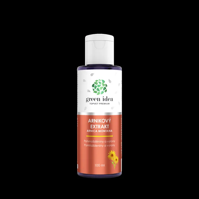 Arnikový extrakt – arnika horská 100 ml – Green idea