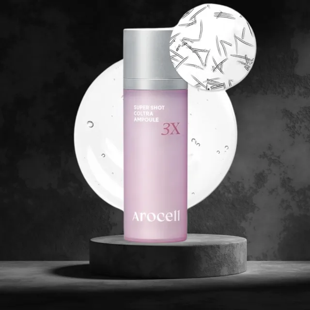 AROCELL - Super Shot Coltra Ampoule 3X - Mikrojehličkové sérum s s osmi druhy kolagenu a exosomy - 30 ml