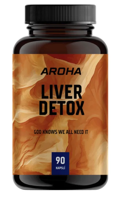 Aroha Liver Detox, 90 kapslí