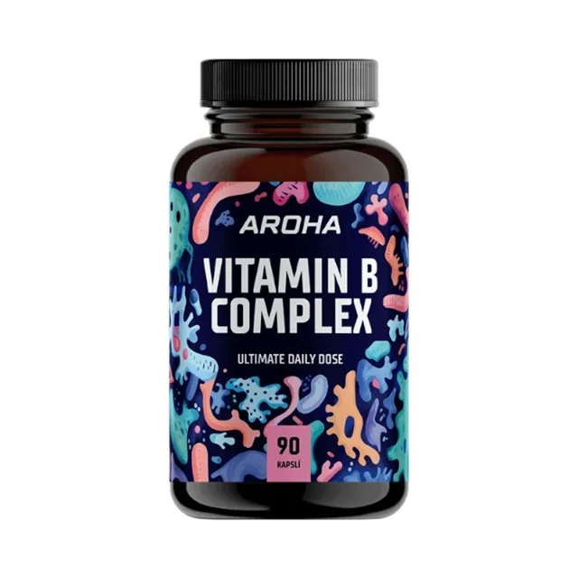 Aroha Vitamin B Complex 90 kapslí