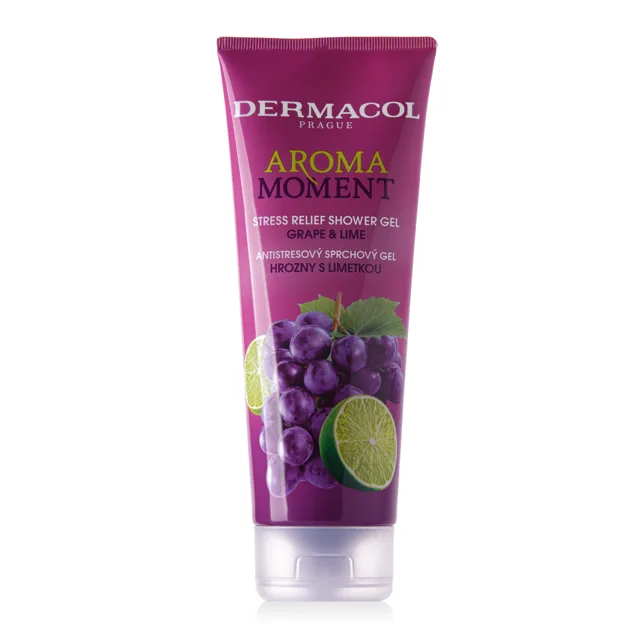 Aroma   antistresový sprchový gel   hrozny s limetkou Dermacol - Oficiální e-shop Dermacol