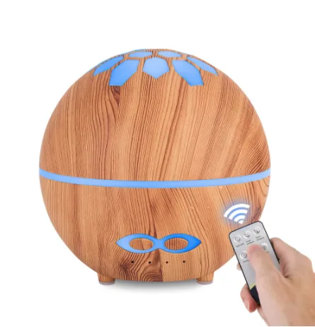 Aroma Difuzér LIGHT WOOD s osvětlením a dálkovým ovládáním