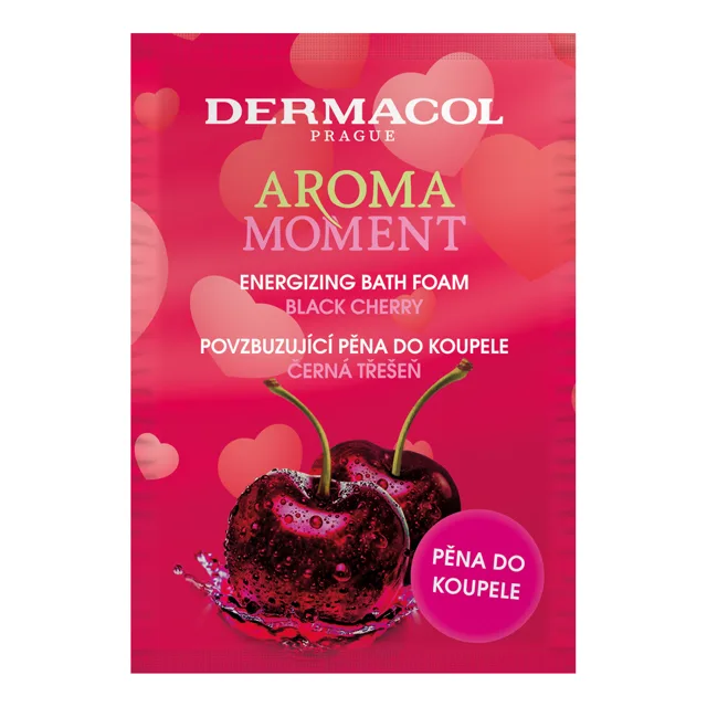 Aroma Moment pěna do koupele černá třešeň 15 ml Dermacol - Oficiální e-shop Dermacol