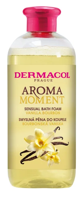 Aroma moment    Smyslná pěna do koupele bourbonská vanilka Dermacol - Oficiální e-shop Dermacol